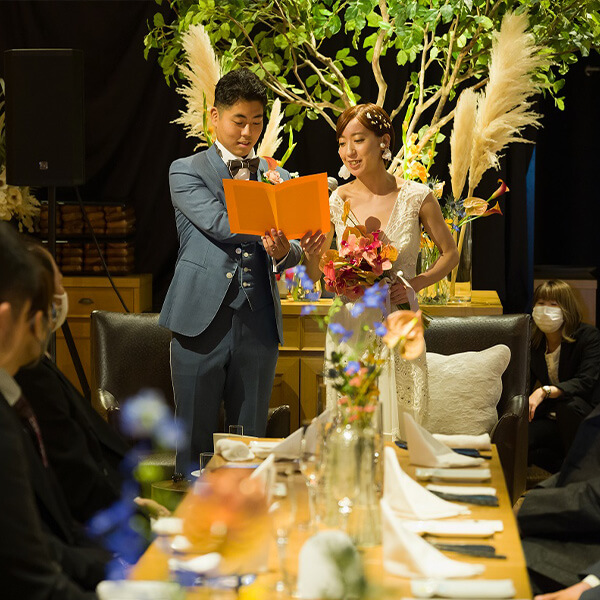 “過去と今”、そして未来へ続くご結婚式の演出